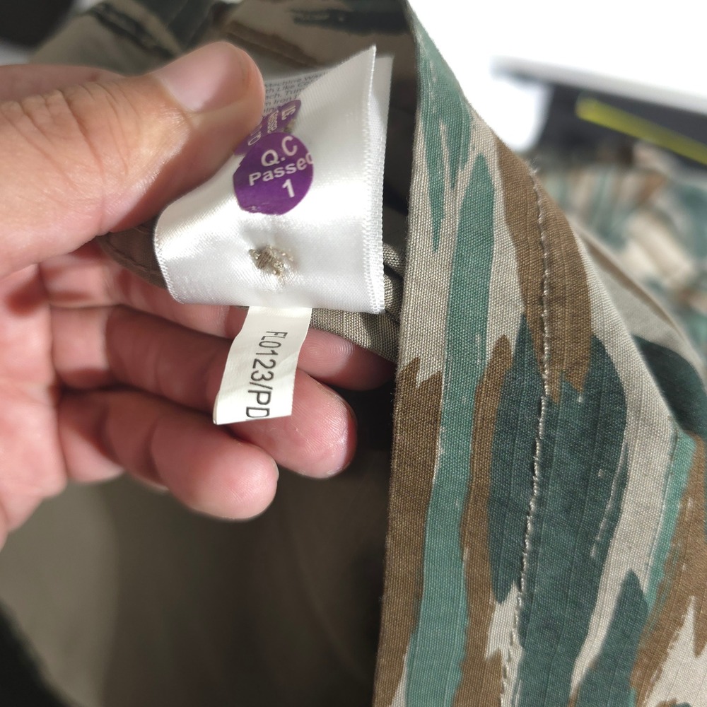 Free Assembly Mens Fatigue Military Jacket Sz XL Camo Camouflage Cotton New NWT - Picture 12 of 13